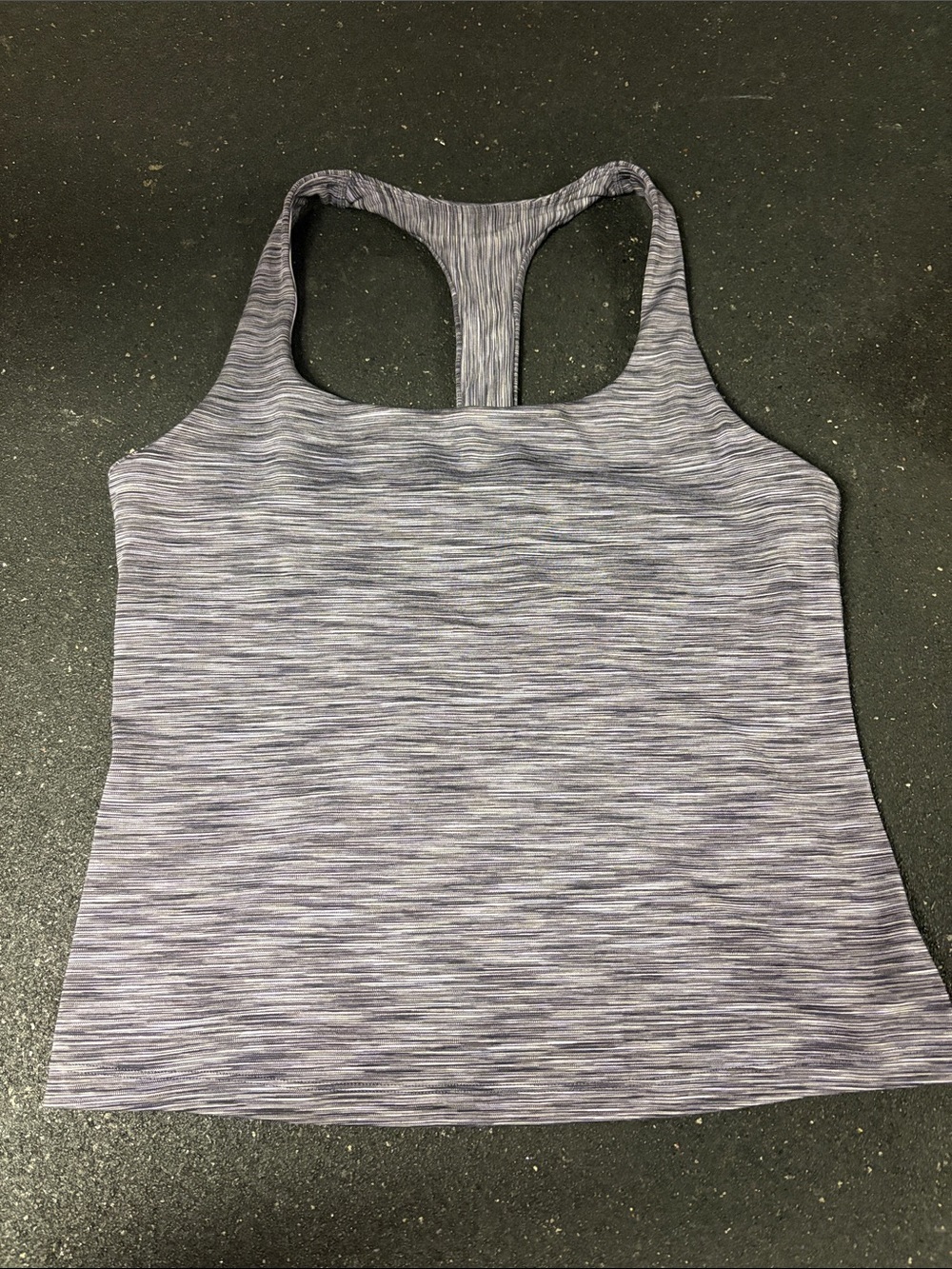 Athleta Women's Heathered Purple Racerback Tank Top XL